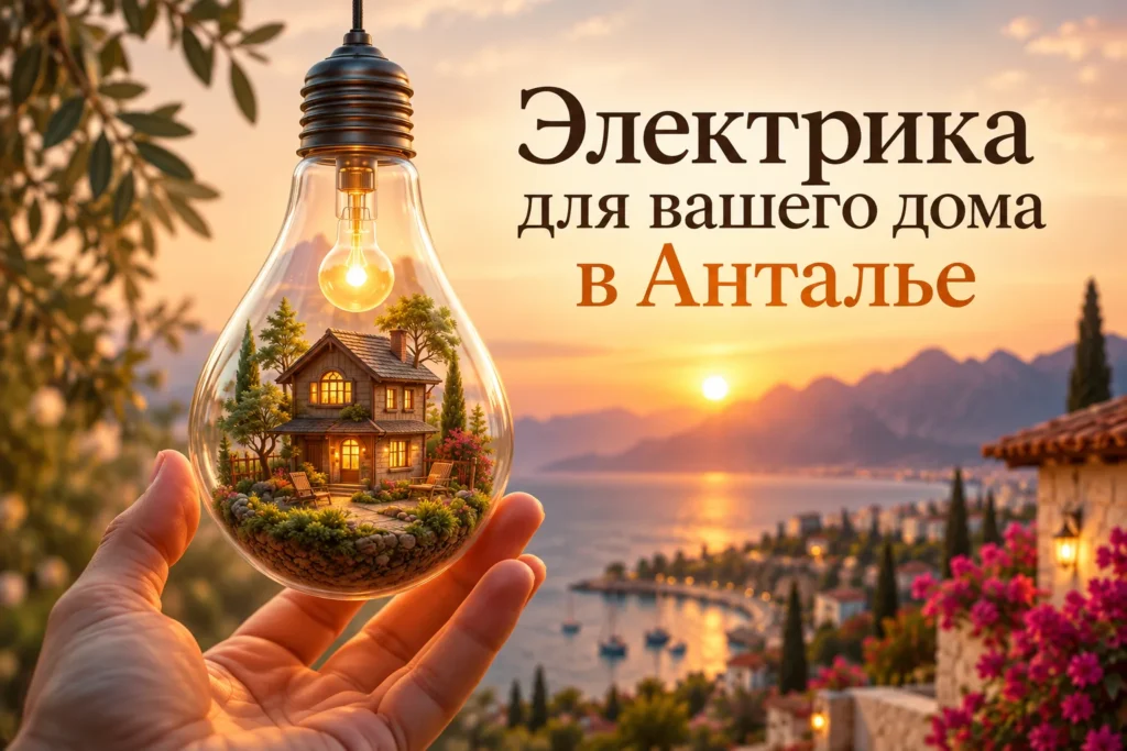 Электрика для вашего дома в Анталии